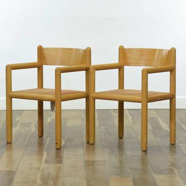 Pair Of Sunar Danish Modern Style Armchairs 