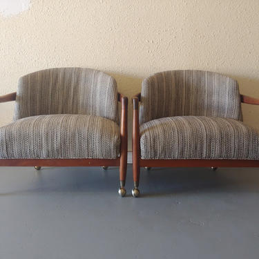 Folke Ohlsson for Dux Club Chairs - Set of 2 