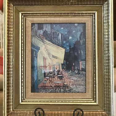 Van Gogh &amp;quot;Cafe Terrave at Night&amp;quot; Framed Print 