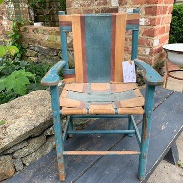 Vintage Woven Childs Chair