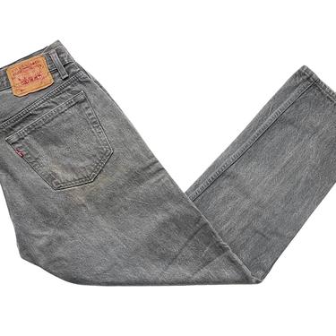 Vintage 1980s Faded Gray LEVI'S 501 Jeans ~ measure 32 x 29.5 ~ Red Tab ~ Made in USA ~ Unisex ~ Boyfriend Jeans ~ 32 waist 