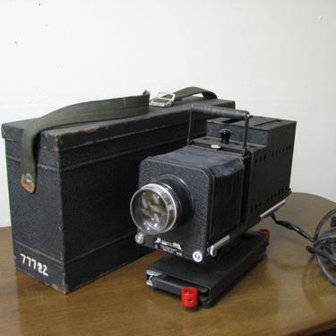 Art Deco, Vintage Spencer Delineascope movie projector 