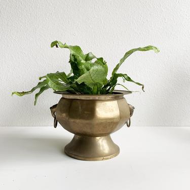 Elegant Brass Ice Bucket/Plant Stand *LOCAL ONLY*