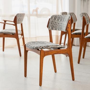 Set of 6 Erik Buch Dining Chairs
