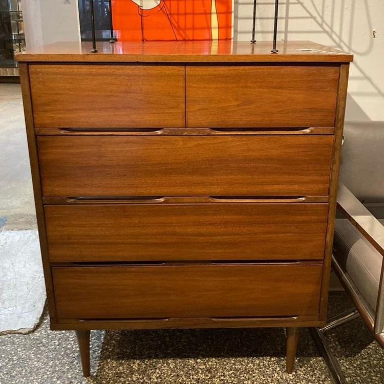 Mid century chest of drawers 34” x 18” x 42”