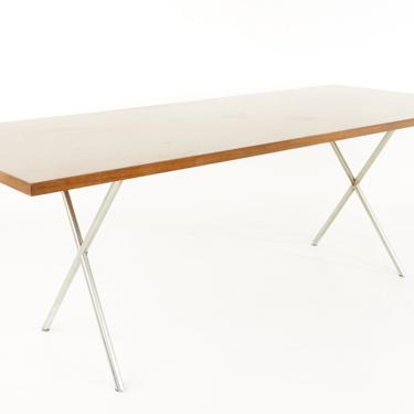 George Nelson for Herman Miller Mid Century X Base Dining Table - mcm 