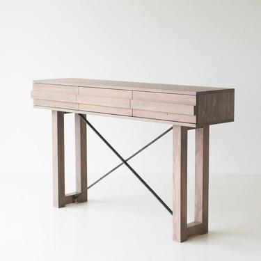 Weathered Gray Table, Gray Console Table, Rustic Gray Wood Console Table, Gray Table 