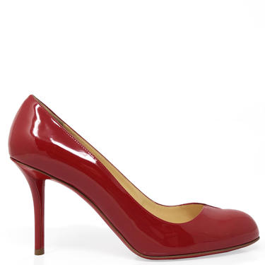 Louboutin Red Patent Heels
