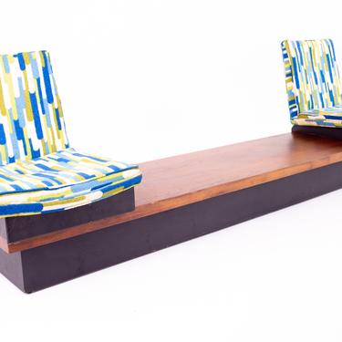 Milo Baughman for Thayer Coggin Mid Century 2 Seat Adjustable Sofa Bench - mcm 