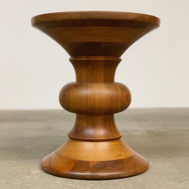 Herman Miller Timelife Walnut 'B' Stool by Ray + Charles Eames 