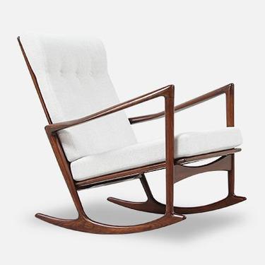 Ib Kofod-Larsen Sculptural Rocking Chair for Selig