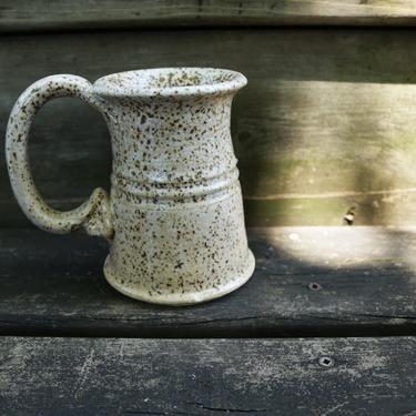 Large Vintage Speckled Mug 