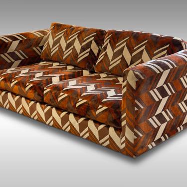 Modern Love Seat by Forecast Furniture of Winchendon Virginia, Circa 1970s (2 available) - Please ask for a shipping quote before you buy. 