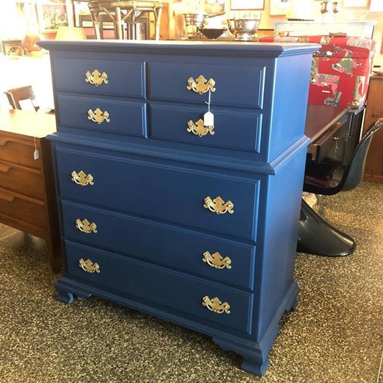                   Navy Chest of Drawers
