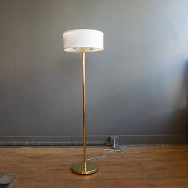 Walter von Nessen Brass Floor Lamp