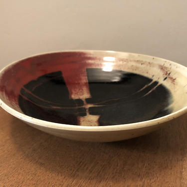 Modernist Stoneware Studio Pottery Bowl 