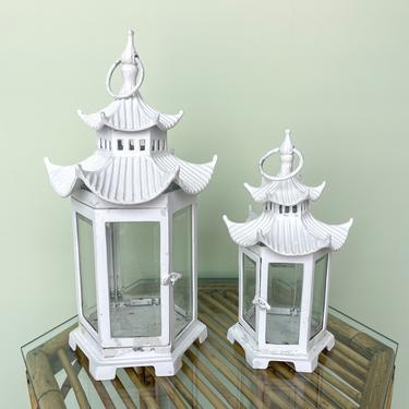 Pair of Pagoda Lanterns