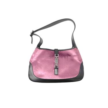 Gucci Pink Mini Velvet Jackie Bag