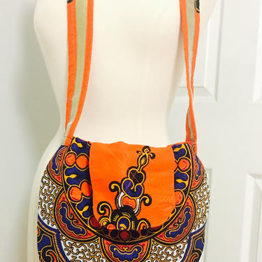 Ghana Ankara Kente handbag, crossbody bag, 100% Cotton, ghana print, African textile 
