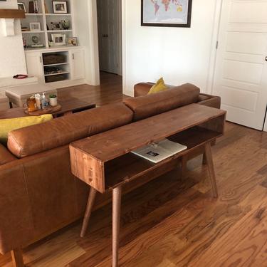 Mid Century Console Table Sofa Entry Table IN STOCK 
