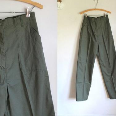 vintage Military Uniform Pants / 29&quot; waist 