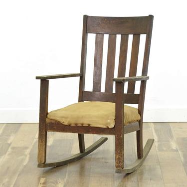 Antique California Craftsman Rocking Chair