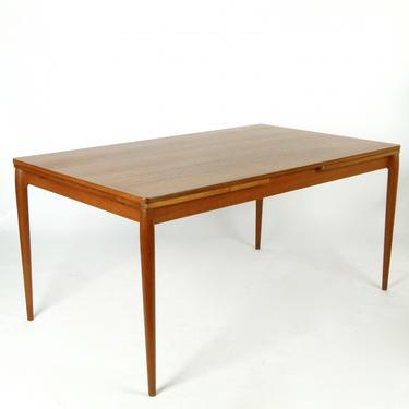 Large Teak Extension Dining Table