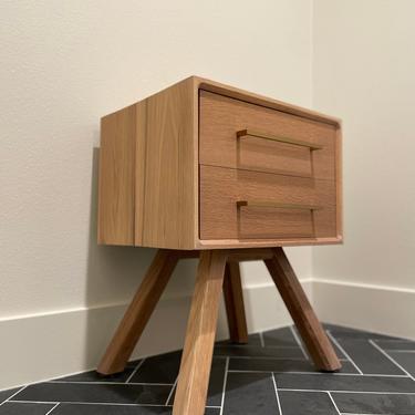 Bedside Table with Drawers / Mid Century Modern / Cabinet Table / Modern credenza / Modern Furniture / Nightstand by TheRusticForest