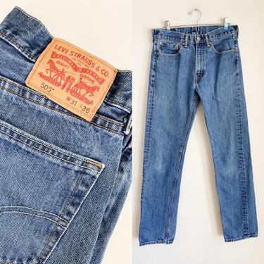 Vintage Levis 505 Jeans / 31&quot; / 36&quot; (31&quot; waist) 