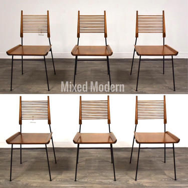 Paul McCobb Shovel Chairs- Set of 6 