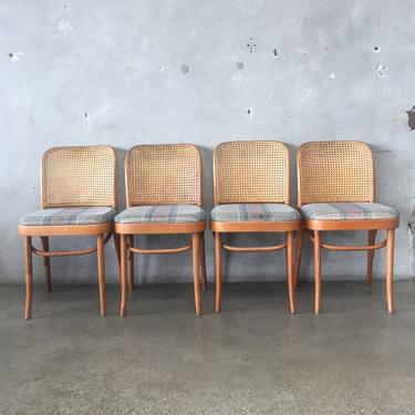Set of Four Vintage Bentwood Dining Chairs
