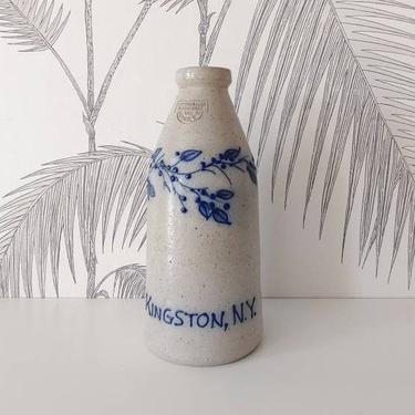 Vintage Vase, Stoneware, Kingston, N.Y., Salmon Falls, circa 90's 