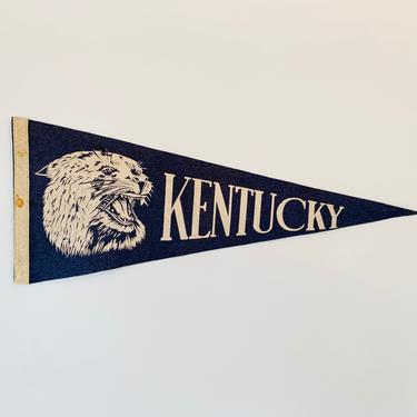 Vintage University of Kentucky Pennant 