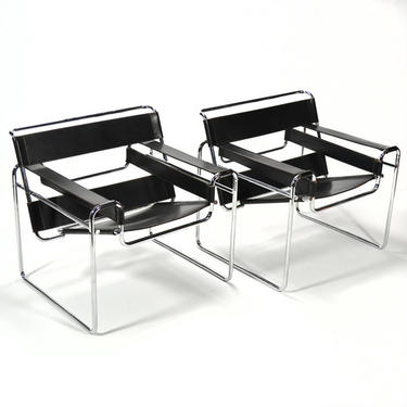 Marcel Breuer Pair of Wassily Chairs by Knoll