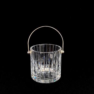 Vintage Fine French Cut Crystal HARMONIE Ice Bucket by Baccarat France 