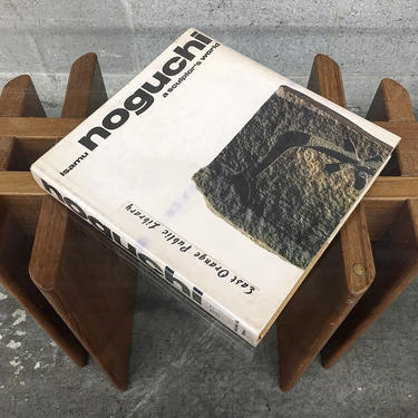 Vintage Isamu Noguchi A Sculptor's World Book Retro 1960s First Edition + Autobiography + Art + Sculpture + Illustrations + Hardcover 