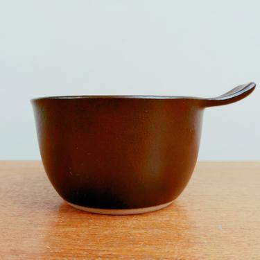 Vintage Figgjo Flint Fajanse | Pompeii | Stoneware Bowl(s) Lug Handle | Rolf Froyland | Norway | 1970s 