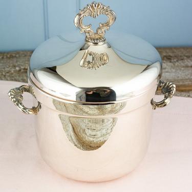 Vintage Silverplate Insulated Ice Bucket