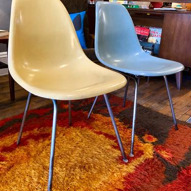 Eames for Herman Miller Fiberglass Shell Chairs 1950’s