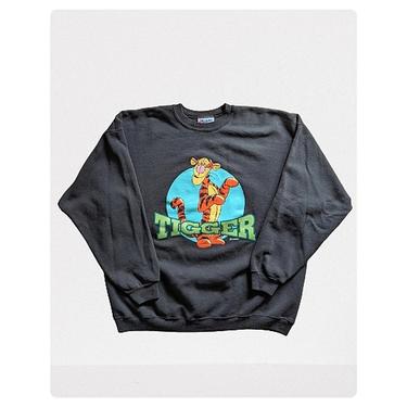 vintage 90's logo sweatshirt (Size: XL)