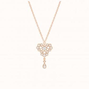 Crush Necklace - Rose Gold and Diamonds