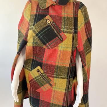 &quot;Queen of the Capes&quot; Red Tartan Wool Cape!