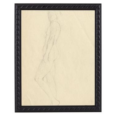 Vintage French Figure Study - Rope Frame #7