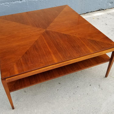 Baker Furniture Square Coffee Table 