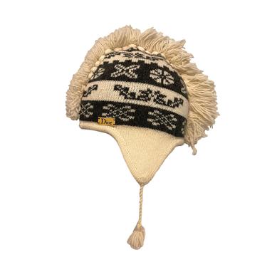 Dior Mohawk Logo Winter Hat