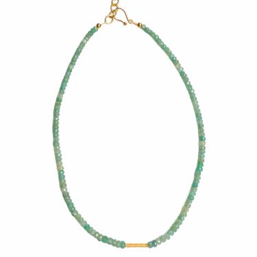 Emerald Gemstax Necklace
