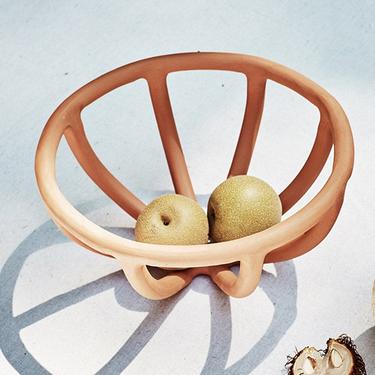 Prong Fruit Bowl - Terracotta