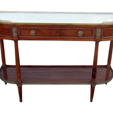 SOLD. Antique Continental Buffet Server Sideboard