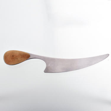 DANSK Designs Modern Large Cheese Knife Denmark 1960s by Vivianna Torun 