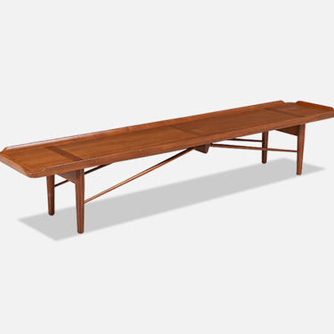 Finn Juhl Model 406 Coffee Table / Bench for Baker Furniture 